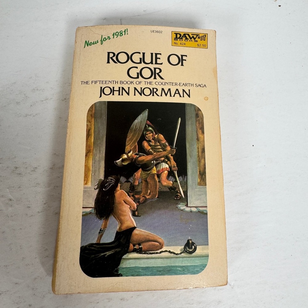 Rogue of Gor John Norman 1981 First Printing DAW Books Sci-Fi Fantasy